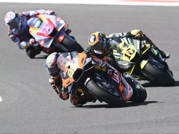 Brad Binder, Luca Marini, Enea Bastianini Titel-Bild zur News: Brad Binder, Luca Marini, Enea Bastianini