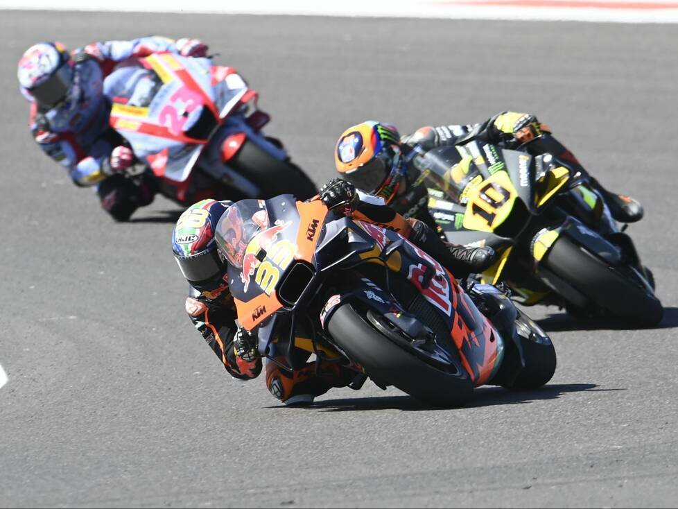 Brad Binder, Luca Marini, Enea Bastianini