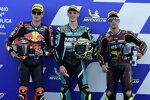 Fermin Aldeguer (Speed Up), Augusto Fernandez ( Ajo) und Tony Arbolino (Marc VDS) 