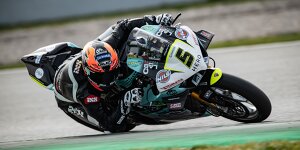Starke Vorstellung bei der Generalprobe: Philipp Öttl beim WSBK-Test auf P10!