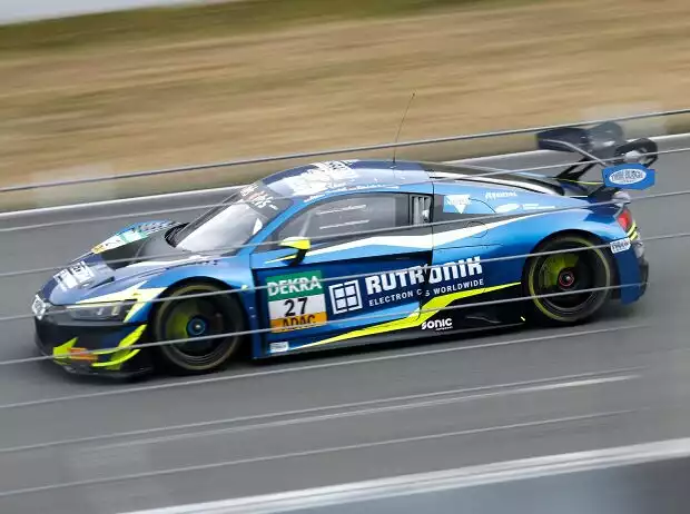 Dennis Marschall legte im Rutronik-Audi eine absolute Topzeit hin Titel-Bild zur News: Dennis Marschall legte im Rutronik-Audi eine absolute Topzeit hin