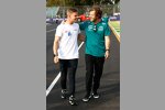 Mick Schumacher (Haas) und Sebastian Vettel (Aston Martin) 