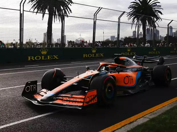 Daniel Ricciardo im McLaren MCL36 in Melbourne, Australien Titel-Bild zur News: Daniel Ricciardo im McLaren MCL36 in Melbourne, Australien
