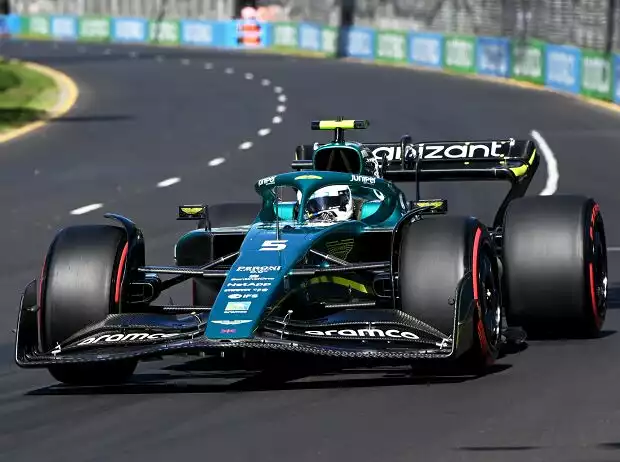 Sebastian Vettel (Aston Martin AMR22) im Freien Training zum Formel-1-Rennen in Australien 2022 Titel-Bild zur News: Sebastian Vettel (Aston Martin AMR22) im Freien Training zum Formel-1-Rennen in Australien 2022