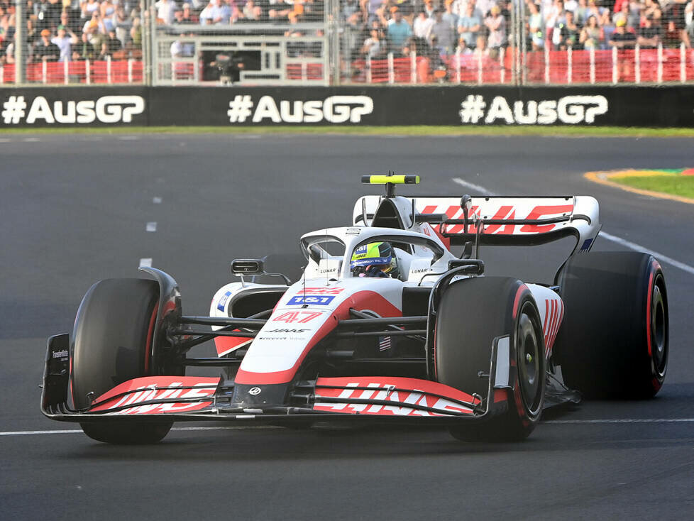 Mick Schumacher im Qualifying zum Grand Prix von Australien 2022