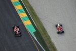 Charles Leclerc (Ferrari) und Carlos Sainz (Ferrari) 