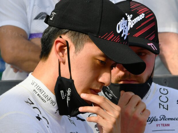 Guanyu Zhou, Valtteri Bottas Guanyu Zhou, Valtteri Bottas