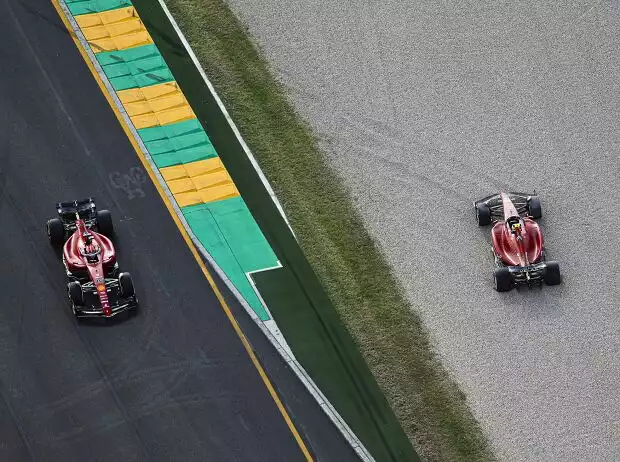 Charles Leclerc, Carlos Sainz Titel-Bild zur News: Charles Leclerc, Carlos Sainz