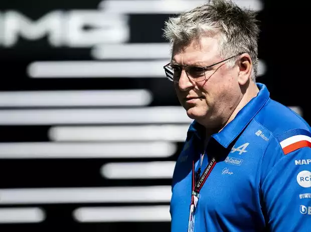 Titel-Bild zur News: Alpine-Teamchef Otmar Szafnauer