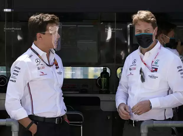 Toto Wolff und Ola Källenius Titel-Bild zur News: Toto Wolff und Ola Källenius