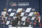 Tony Arbolino (Marc VDS), Ai Ogura (Honda Team Asia) und Jake Dixon (Aspar) 
