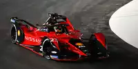 Fahrzeug des Teams Nissan-e.dams bei einem Rennen der Formel E