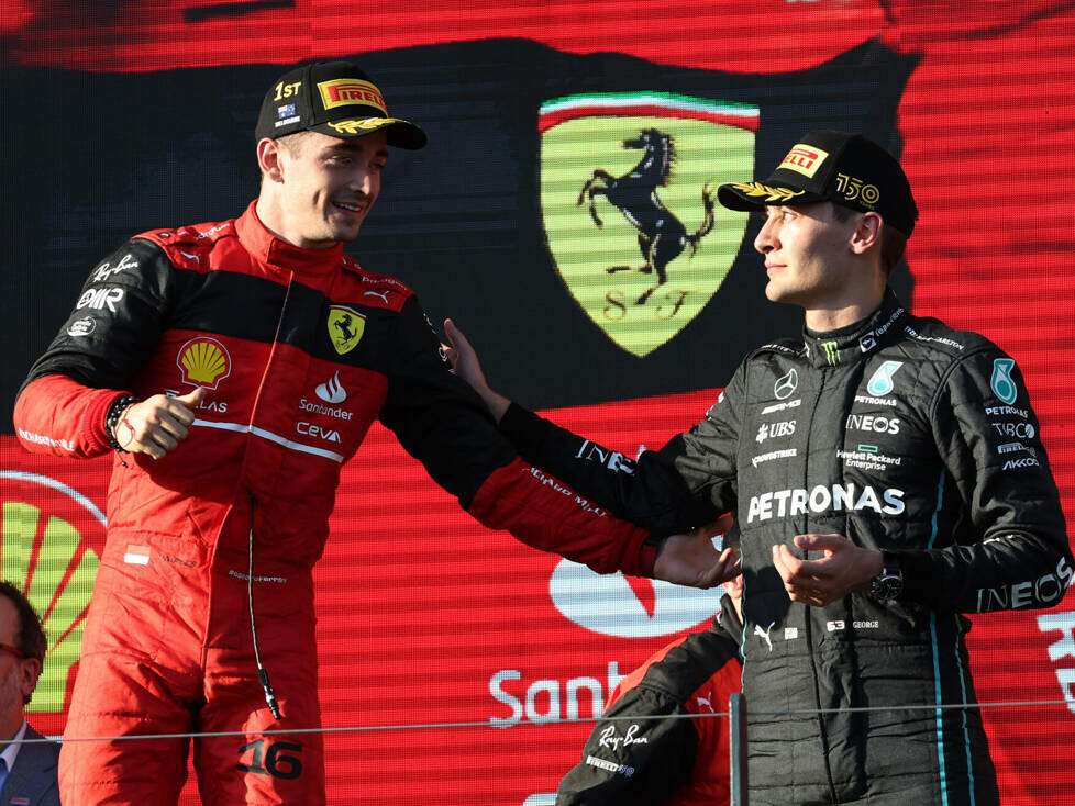 Charles Leclerc, George Russell