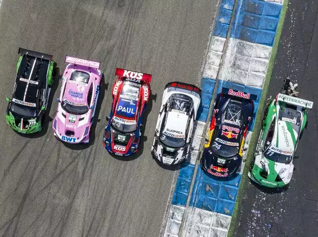 Felipe Fraga, Kelvin van der Linde, Marco Wittmann, Maximilian Götz, Mirko Bortolotti, Thomas Preining Titel-Bild zur News: Felipe Fraga, Kelvin van der Linde, Marco Wittmann, Maximilian Götz, Mirko Bortolotti, Thomas Preining