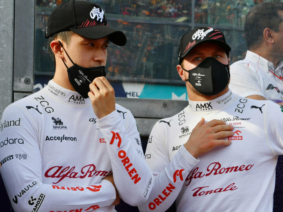 Guanyu Zhou, Valtteri Bottas