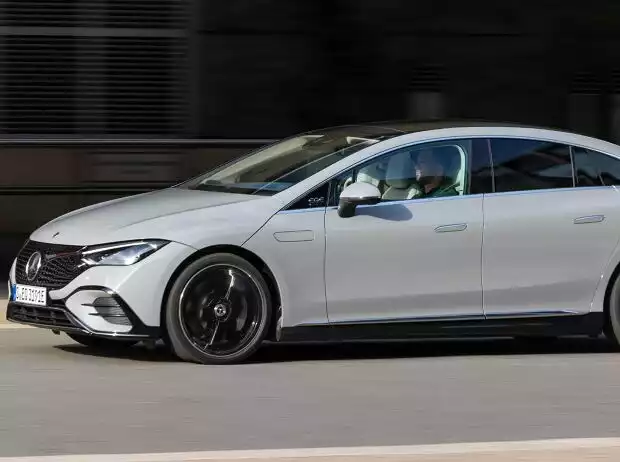 Mercedes EQE 350 (2022) im ersten US-Fahrbericht Titel-Bild zur News: Mercedes EQE 350 (2022) im ersten US-Fahrbericht