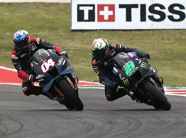 Franco Morbidelli, Andrea Dovizioso Titel-Bild zur News: Franco Morbidelli, Andrea Dovizioso