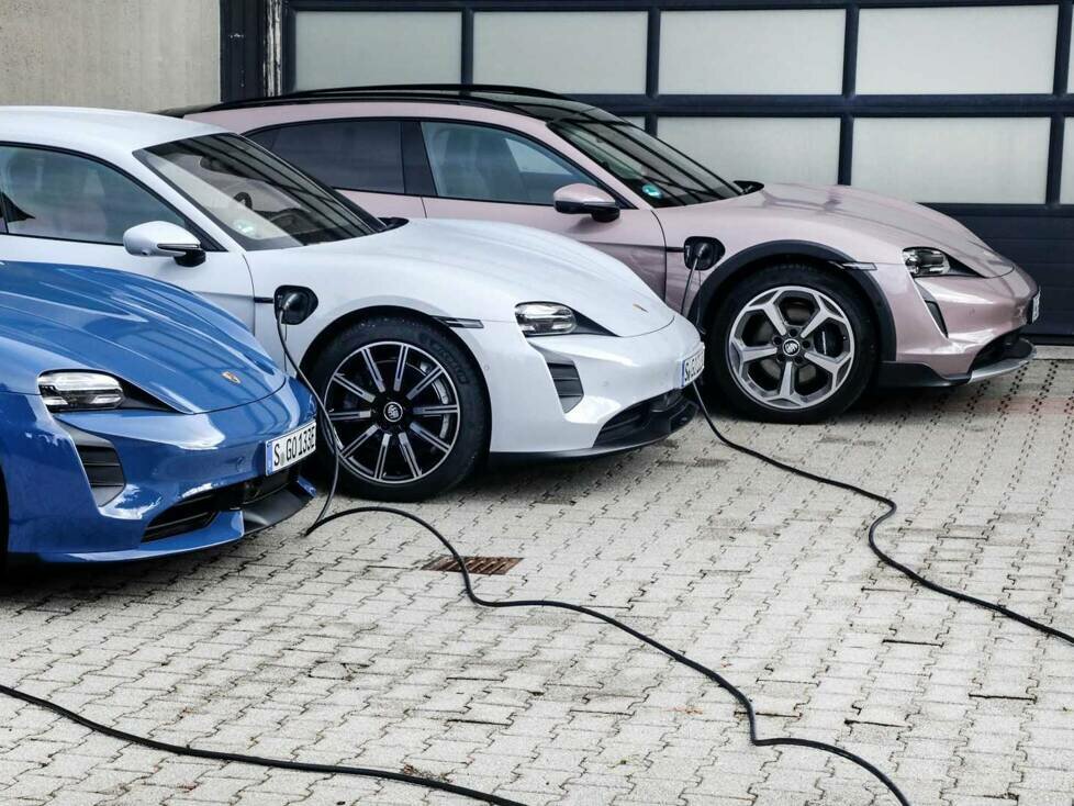 Vehicle-to-Grid-Pilotversuch mit dem Porsche Taycan