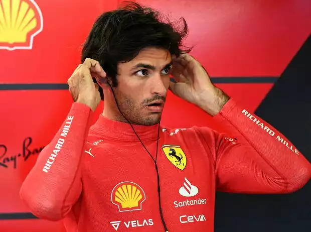 Titel-Bild zur News: Carlos Sainz (Ferrari) vor dem Formel-1-Rennen in Australien 2022
