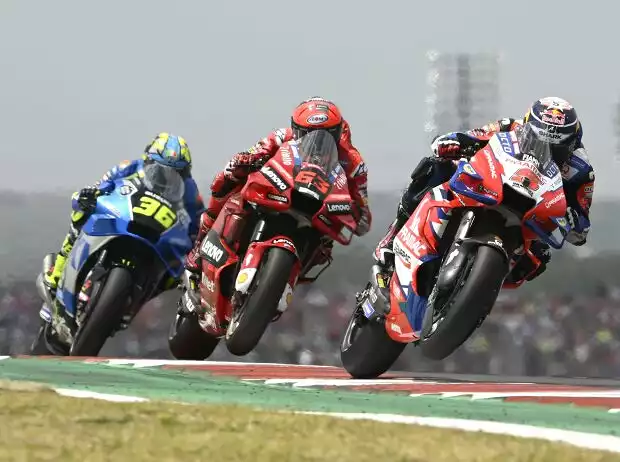 Johann Zarco, Francesco Bagnaia, Joan Mir Titel-Bild zur News: Johann Zarco, Francesco Bagnaia, Joan Mir