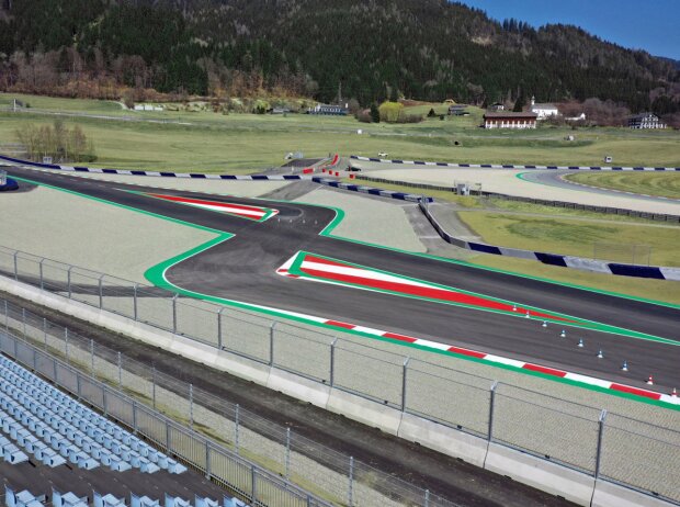 MotoGP-Schikane am Red-Bull-Ring in Spielberg MotoGP-Schikane am Red-Bull-Ring in Spielberg