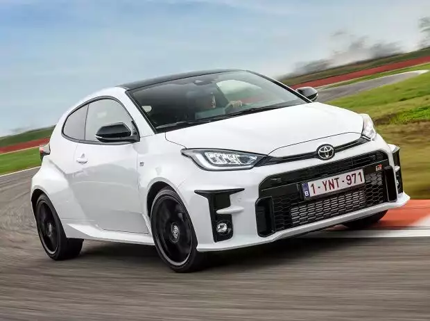 Toyota GR Yaris (2021): Fahraufnahmen auf der Rennstrecke Titel-Bild zur News: Toyota GR Yaris (2021): Fahraufnahmen auf der Rennstrecke