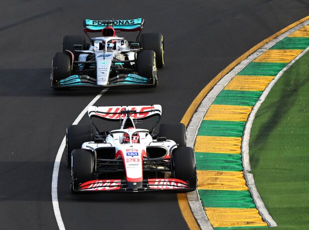Kevin Magnussen, George Russell Kevin Magnussen, George Russell
