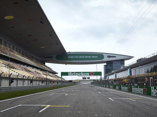 Titel-Bild zur News: Formel-1-Kurs von Schanghai
