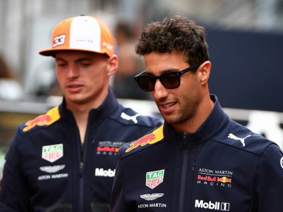 Daniel Ricciardo und Max Verstappen in der Formel-1-Saison 2018 als Teamkollegen bei Red Bull