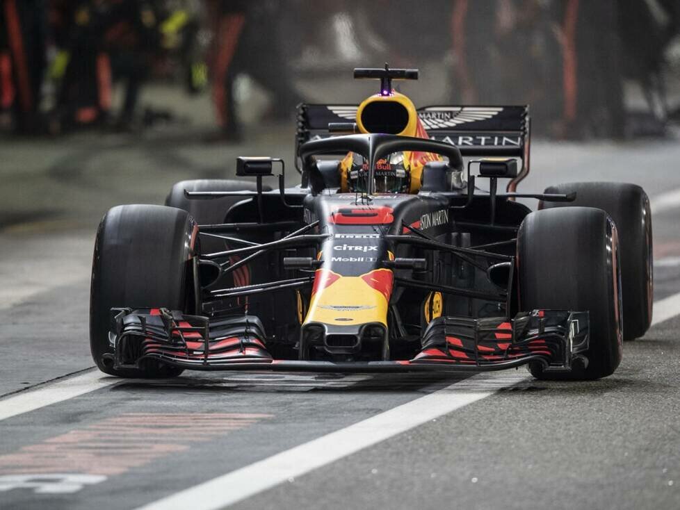 Daniel Ricciardo 2018 als Red-Bull-Fahrer in der Formel 1