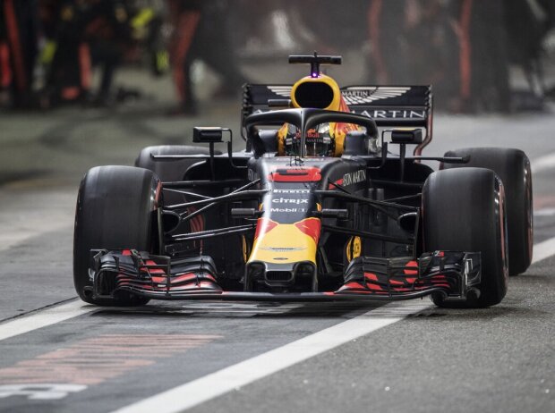 Daniel Ricciardo 2018 als Red-Bull-Fahrer in der Formel 1 Daniel Ricciardo 2018 als Red-Bull-Fahrer in der Formel 1