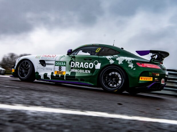 Einer der beiden Mercedes-AMG GT4 von ZVO