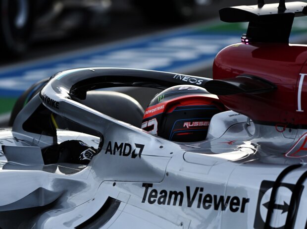 Titel-Bild zur News: George Russell (Mercedes) beim Formel-1-Rennen in Australien 2022