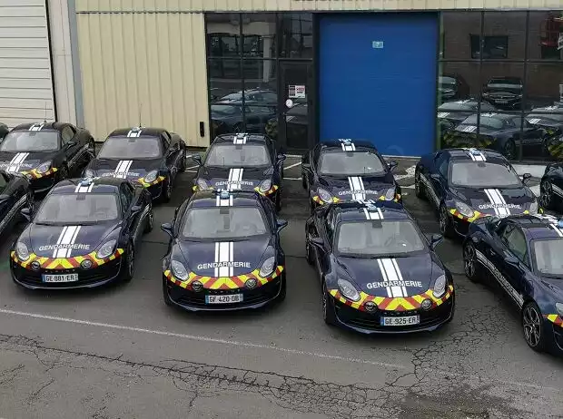 Alpine A110 Gendarmerie Titel-Bild zur News: Alpine A110 Gendarmerie