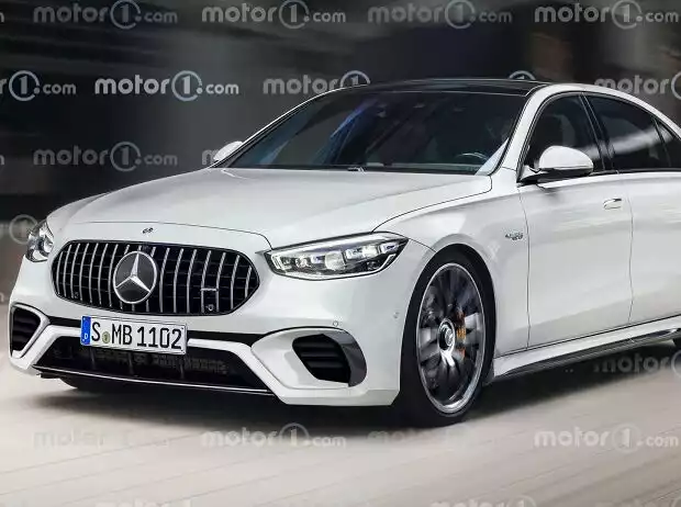 Mercedes-AMG S 63 als Rendering Titel-Bild zur News: Mercedes-AMG S 63 als Rendering