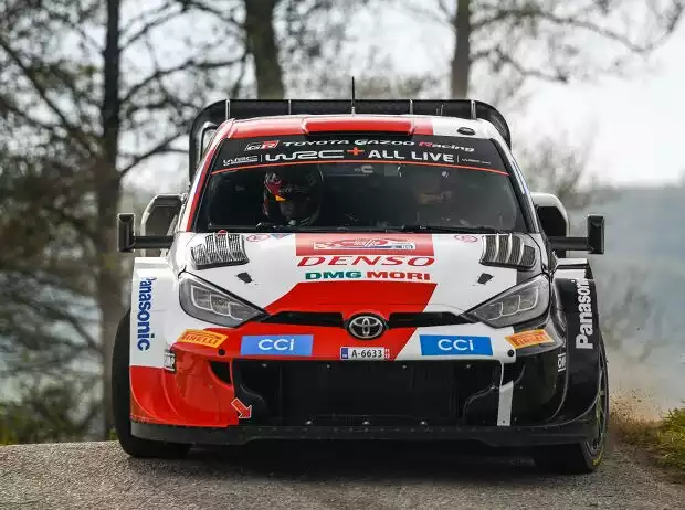Titel-Bild zur News: Kalle Rovanperä im Toyota GR Yaris Rally1 bei der Rallye Kroatien 2022