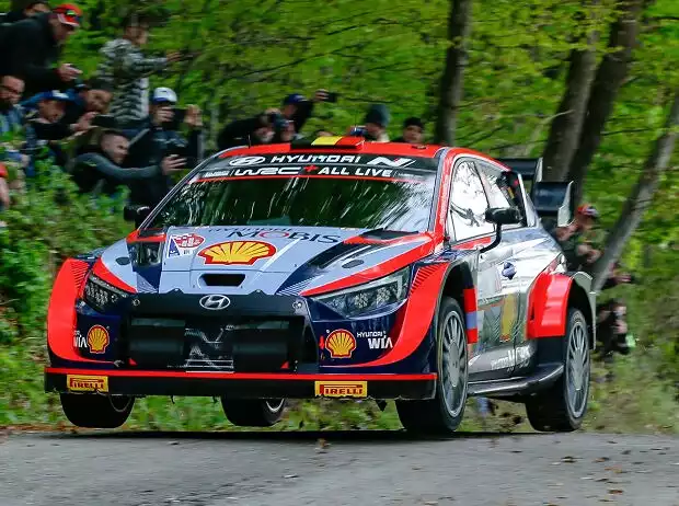 Titel-Bild zur News: Thierry Neuville im Hyundai i20 N Rally1 bei der Rallye Kroatien 2022