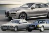 BMW 7er (2022): So schön/unschön sind seine Vorgänger
