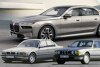 Bild zum Inhalt: BMW 7er (2022): So schön/unschön sind seine Vorgänger