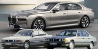 Bild zum Inhalt: BMW 7er (2022): So schön/unschön sind seine Vorgänger