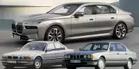 Bild zum Inhalt: BMW 7er (2022): So schön/unschön sind seine Vorgänger