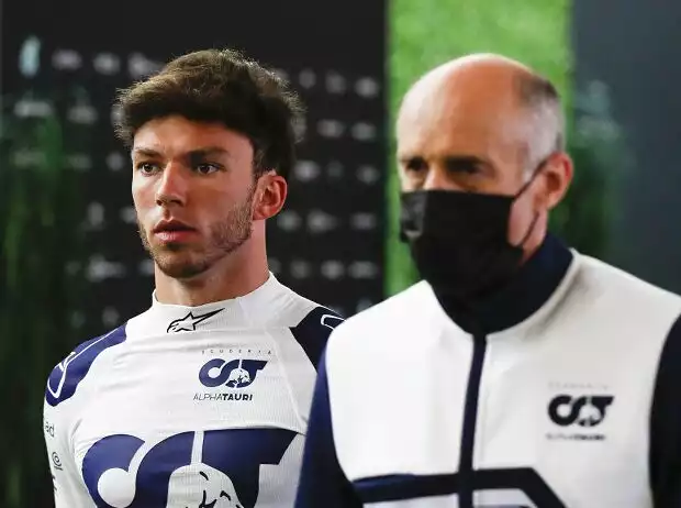 Pierre Gasly, Franz Tost Titel-Bild zur News: Pierre Gasly, Franz Tost