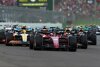 Bild zum Inhalt: F1-Sprint Imola: Verstappen feiert knappen Sieg gegen Leclerc