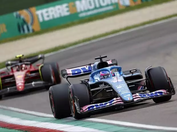 Titel-Bild zur News: Fernando Alonso, Carlos Sainz