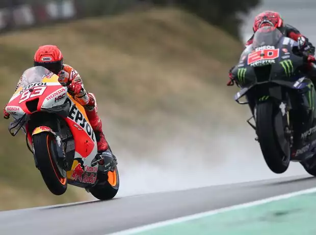 Titel-Bild zur News: Marc Marquez, Fabio Quartararo