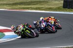 Jonathan Rea vor Toprak Razgatlioglu und Alvaro Bautista