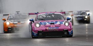 Porsche-Supercup Imola 2022: Dylan Pereira siegt zum Auftakt im Regen