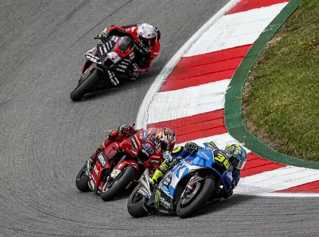 Joan Mir, Jack Miller, Aleix Espargaro Titel-Bild zur News: Joan Mir, Jack Miller, Aleix Espargaro