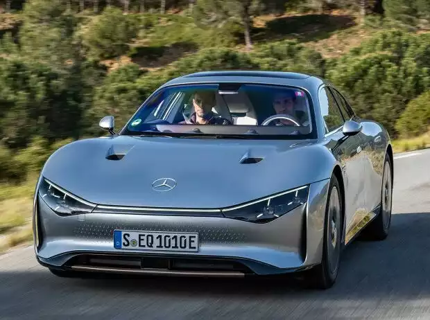Mercedes Vision EQXX Titel-Bild zur News: Mercedes Vision EQXX