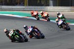 Jonathan Rea, Toprak Razgatlioglu, Andrea Locatelli und Alex Lowes 